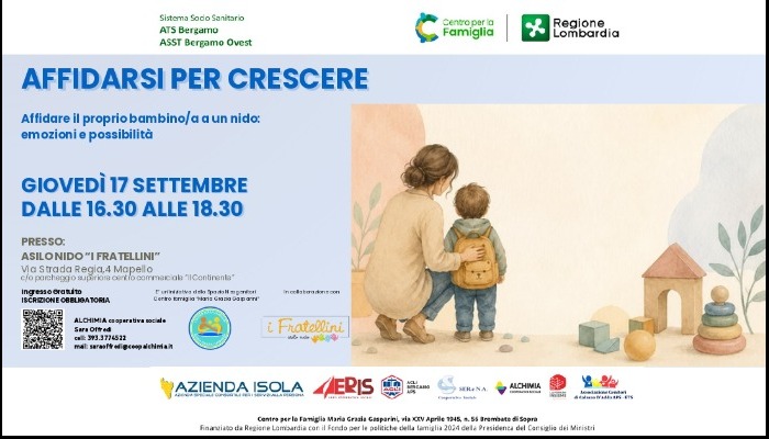 AFFIDARSI PER CRESCERE
