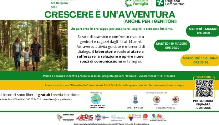Crescere è un'avventura (anche per i genitori)
