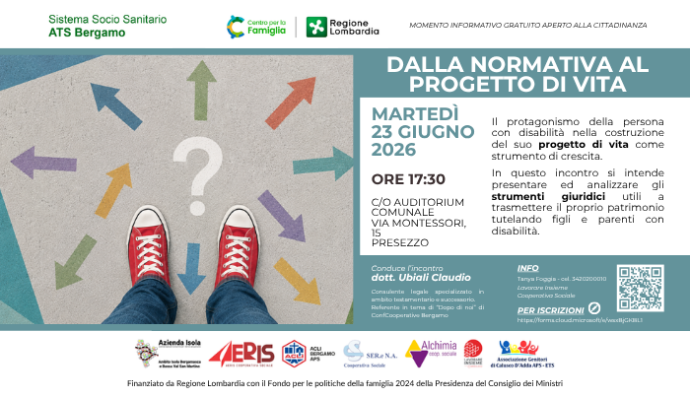 Dalla normativa al progetto di vita