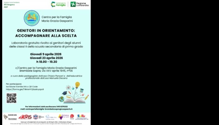 Genitori in orientamento: accompagnare alla scelta