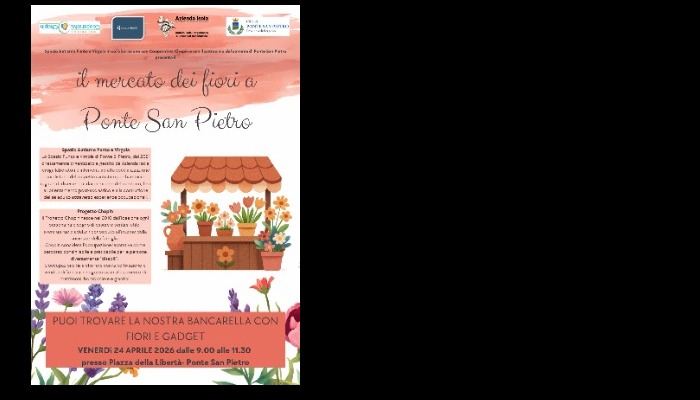 Punto e Virgola - La Bancarella al Mercato di Ponte - Venerdì 24 Aprile 2026