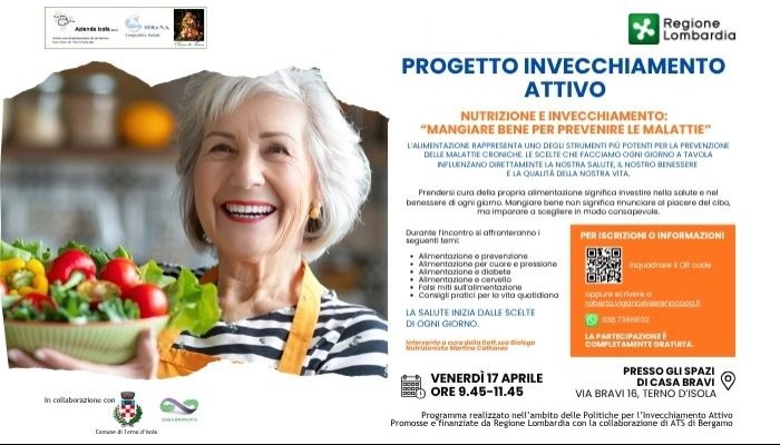 NUTRIZIONE E INVECCHIAMENTO: MANGIARE BENE PER PREVENIRE LE MALATTIE