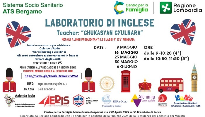 Laboratorio d'inglese